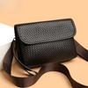 Chest Bag, Cowhide Casual Clutch, Genuine Leather Single-shoulder Crossbody Backpack
