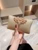 Golden Metal Chain Clutch Diamonds Sequined Evening Bags Shiny Casual Glitter Lady Handbags Silver Clutch