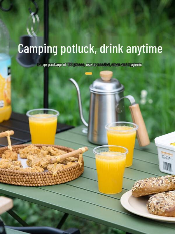 Camellia Thickened PP Disposable Cups