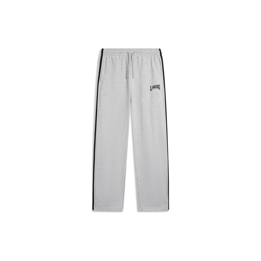 

Спортивные брюки Li Ning Sports Lifestyle Series с полосками по бокам, прямые трикотажные спортивные брюки унисекс AKLTB15-2 XXL