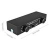 Btuty Speaker Selector Switch, Amplifier Speaker Selector Switch, 4 Input/4 Output Power Amplifier Speaker Selector Switch, 300W/Channel Speaker Switc