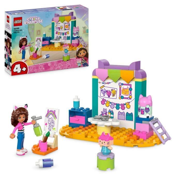 LEGO® Gabby et la maison magique 10795 Bricolage avec Bébé Boîte, Jeu de rôle pour enfants chiaro