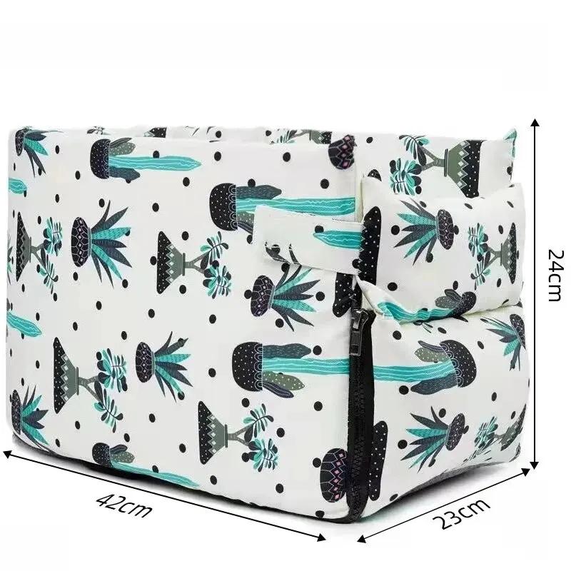 

Автомобильное сиденье для домашних животных, бустер для маленьких собак, подлокотник, бустер для центральной консоли автомобиля, съемное сиденье для собак для путешествий