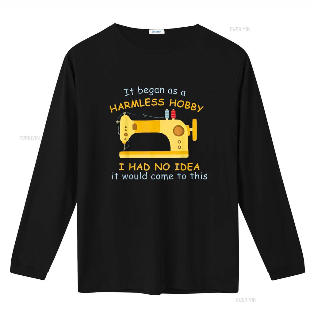 Quilting Hobby Sewing Machine Funny Idea For Sewer Quilter T Shirt vintage Washed Breathable graphic designer clothes