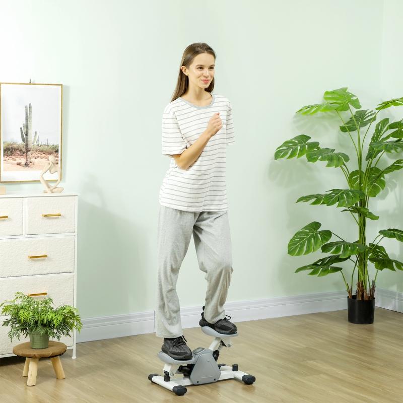 Mini-Stepper für den Heimgebrauch mit LCD-Anzeige, für Beintraining, Fitnessübung im Homeoffice