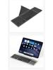 Foldable PU Leather Bluetooth Keyboard with Touchpad for Mobile Phones & Tablets