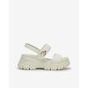 Portfolio Portfolio By ESquire Women S Simple Decorative Two Band Platform SandalS White