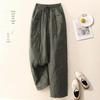 Nuovi Pantaloni Invernali Antivento e Resistenti al Freddo a Vita Alta in Cotone Piumino: Caldo, alla moda, snellente, casual da donna a gamba dritta
