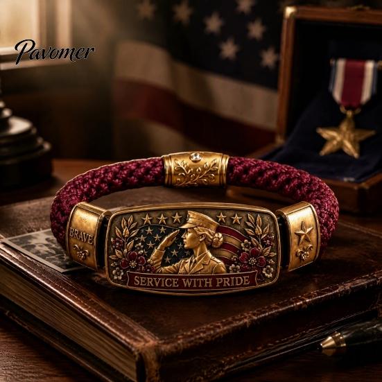 Regalo Romantico per Anniversario Camminata nella Fede Bracciale Intrecciato Donna, Uccello della Pace Floreale Delicato Fiore Charm Bracciale Smaltato, Cristiano Ispirazionale