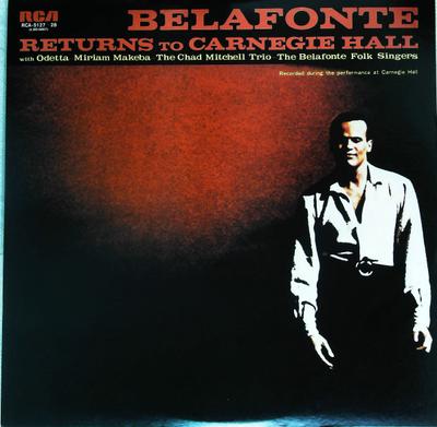 LP-Schallplatte HARRY BELAFONTE - Belafonte Returns To Carnegie Hall RCA512728 RCA VICTOR 1960 Japan Obi Rock Used
