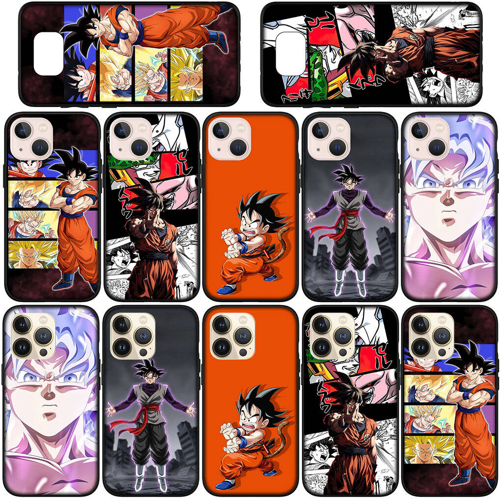 Phone Case for iPhone 17 15 16 Plus Redmi Note 14 12 11 13 Pro Max Huawei P30 P20 Lite Y9 OPPO A60 A40 A80 A38 A54 Cartoon Dragon Son Gokus Ball Cover