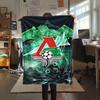 1PC Lokomotiv Moscow Power Blanket, High quality Comfortable for All Seasons, Home Decor, Warmth and Comfort