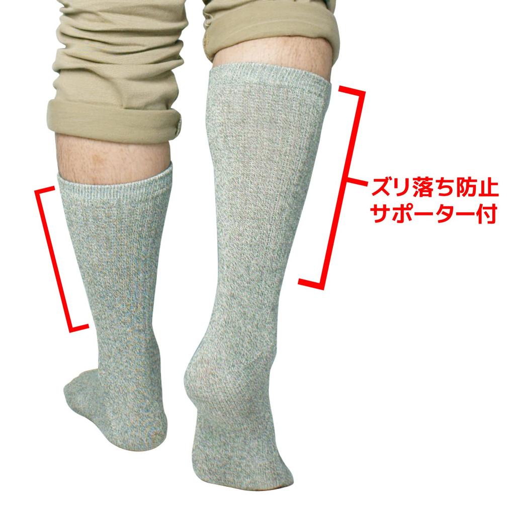 Work Style Ace Silk Round Assorted 4 Sizes AG240 [ACE] Socks, Toe, Colors, Pairs, 24.5-27.0cm,