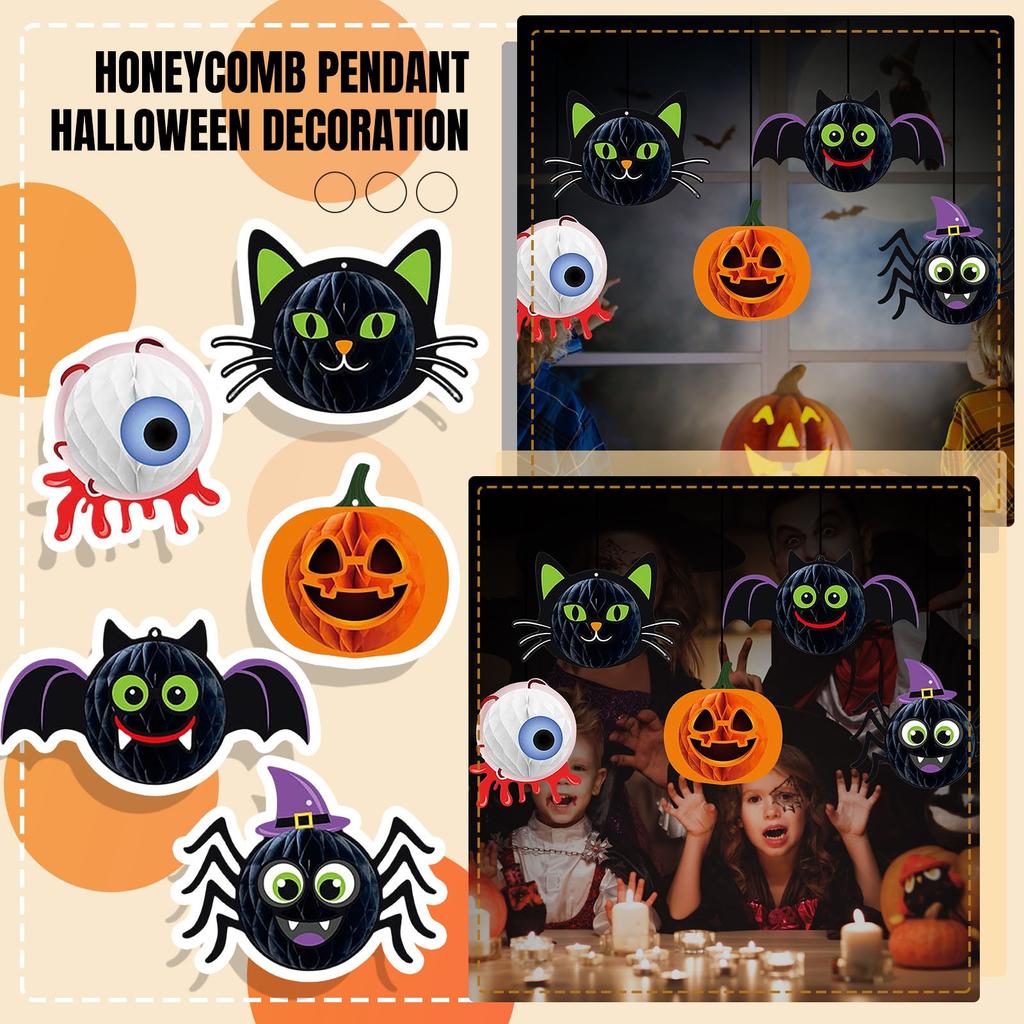 Halloween Decorative Hanging Ornaments Are Cute And Suitable For Family Dining Table Room Kitchen Party