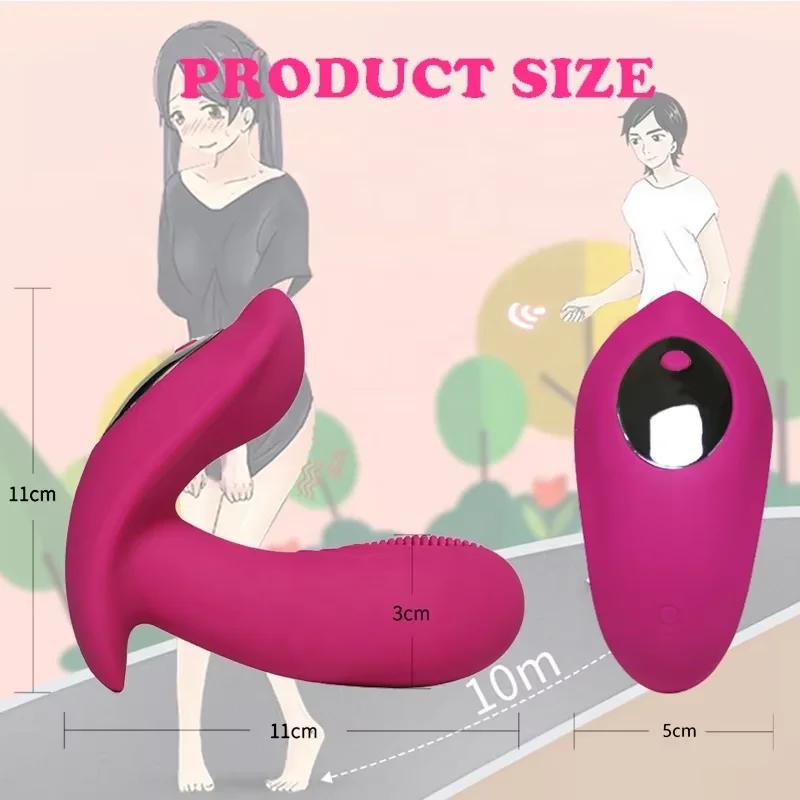 Powerful G Spot Vibrator Wearable Dildo Remote Control Vibrators Vaginal Massager Vibrating Egg Dildo Adult Sex Toys for Women