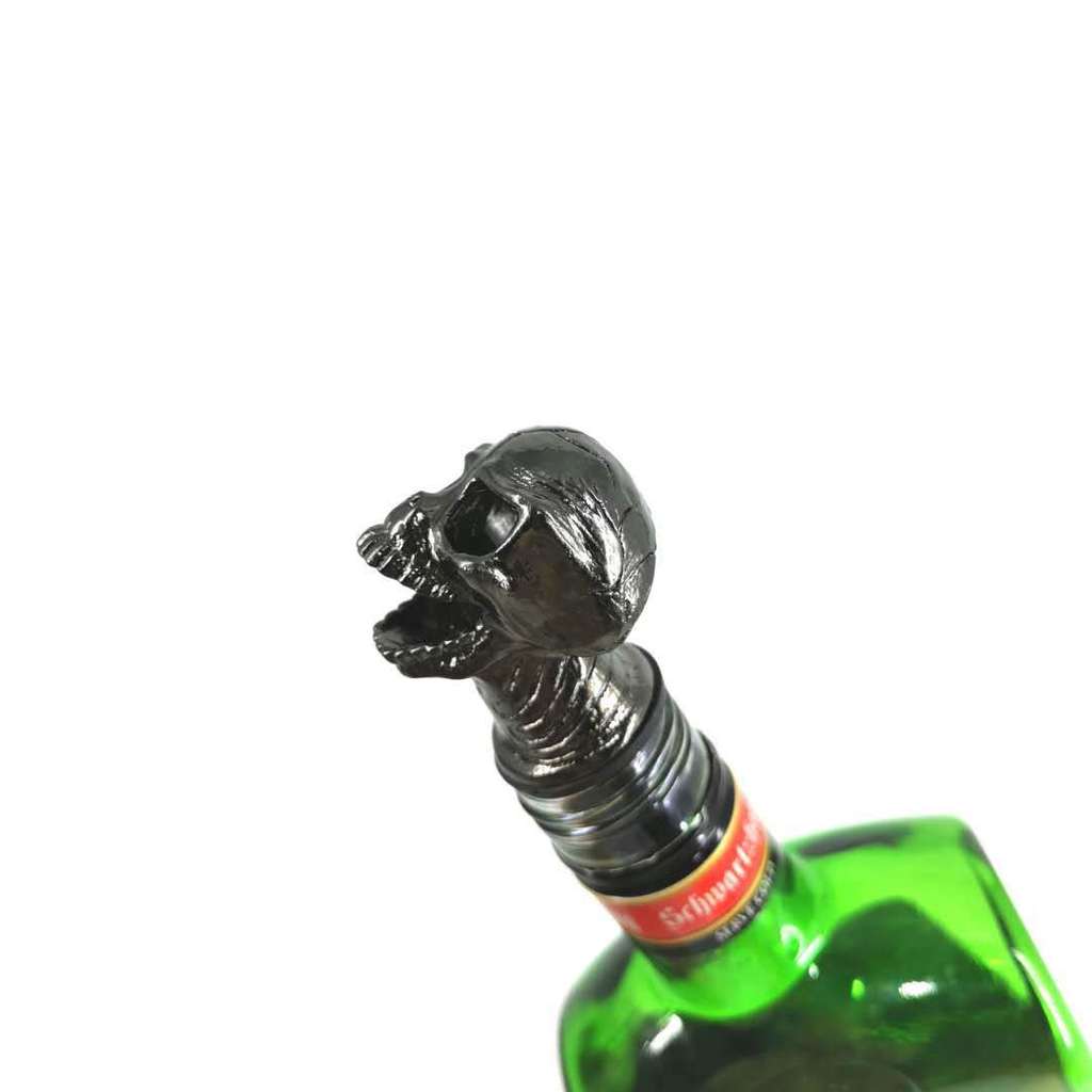 Harry Potter Skull Wine Stopper With Pourer For Bar Home Use Gift