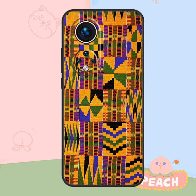 African Wax Fabric Case For Honor Magic 8 Pro 5 6 7 Lite Honor Win RT 400 200 50 70 90 X8c X9a X9b X9c X9d Cover