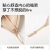 Women U Shaped Backless Seamless Invisible Thin Strap Push Up Wireless Sexy Bra