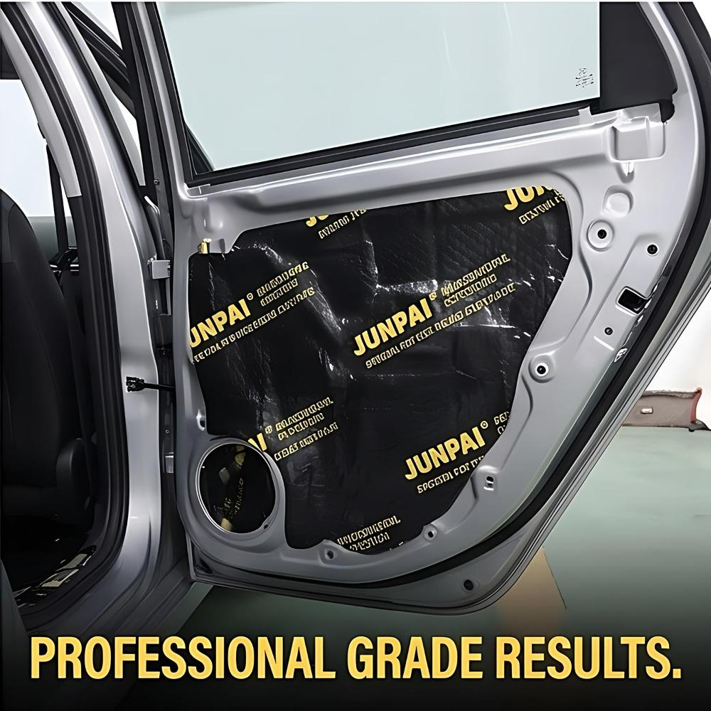 Auto Noise Insulation Heat Shield Butyl Rubber & Aluminum Foil Sound Deadening Mat Car Hood Shock Absorber Flame Retardant Pad
