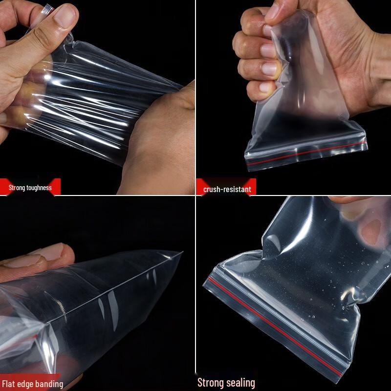 Self-Sealing Plastic Bags