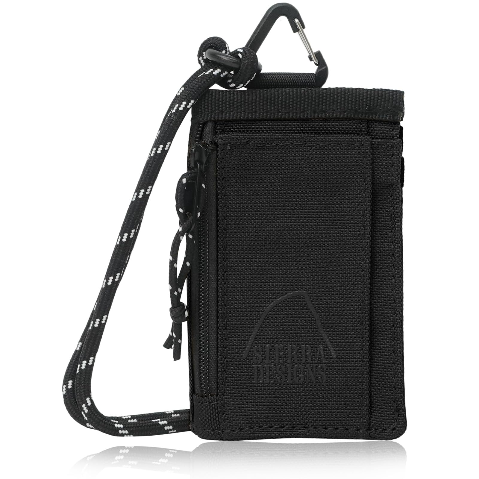 

Neck Wallet Wallet Pouch with Strap Card Storage Bill Storage Cordura Compact 20969362 [Sierra Designs]