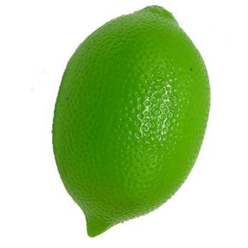 Photography Props Artificial Lemon Green Plastic Limes Simulation Fake