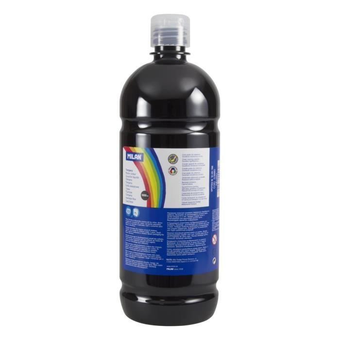 Peinture Gouache 1000 Ml Noir