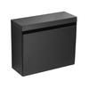 304 Stainless Steel Bathroom Towel Holder Black  Bathroom Paper Roll Holder Tissue Holder Box Wall Mounted Phone Storage Shelf