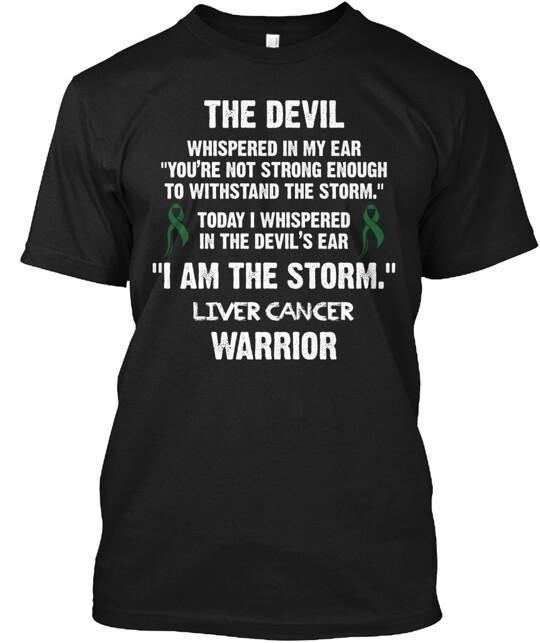 Liver Cancer Warriors T-Shirt Made in the USA Size S to 5XL