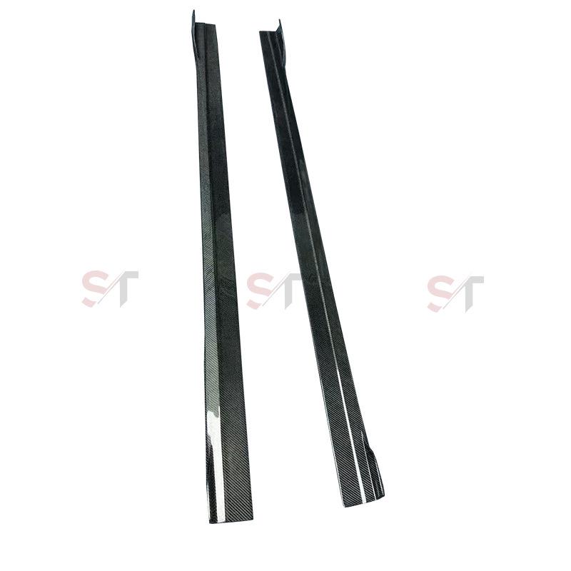 Mercedes CLA W118 Carbon Fiber Side Skirt Lip Kit (FD Style) for CLA35/CLA45