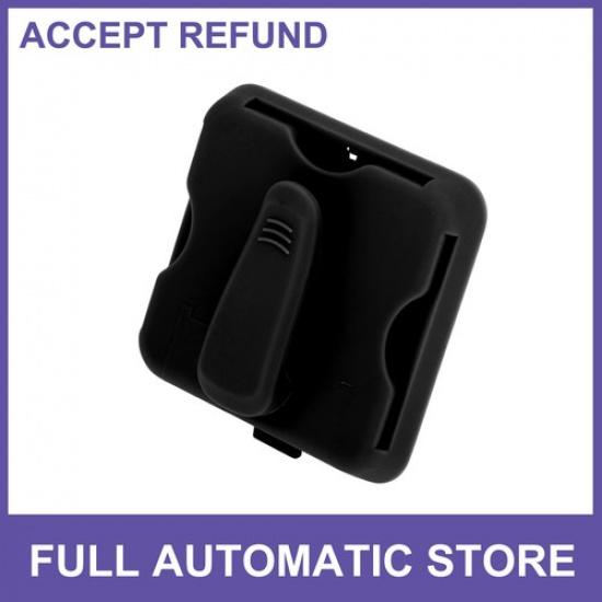 Single Car Card Holder Black ABS Car Sun Visor Card Car Holder Glasses Universal