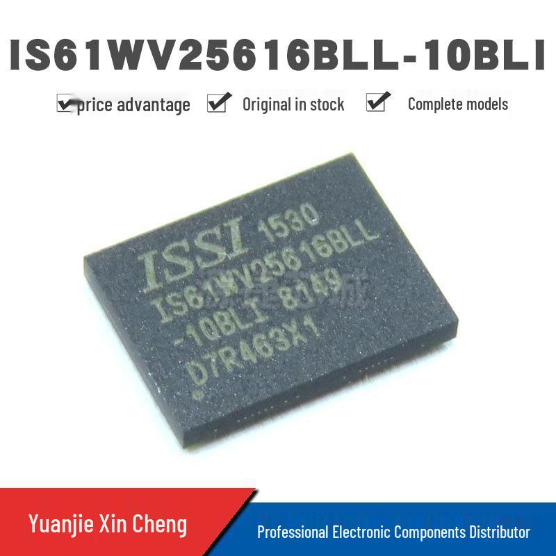 IS61WV25616BLL-10BLI Surface Mount BGA-48 SRAM Original Authentic Product