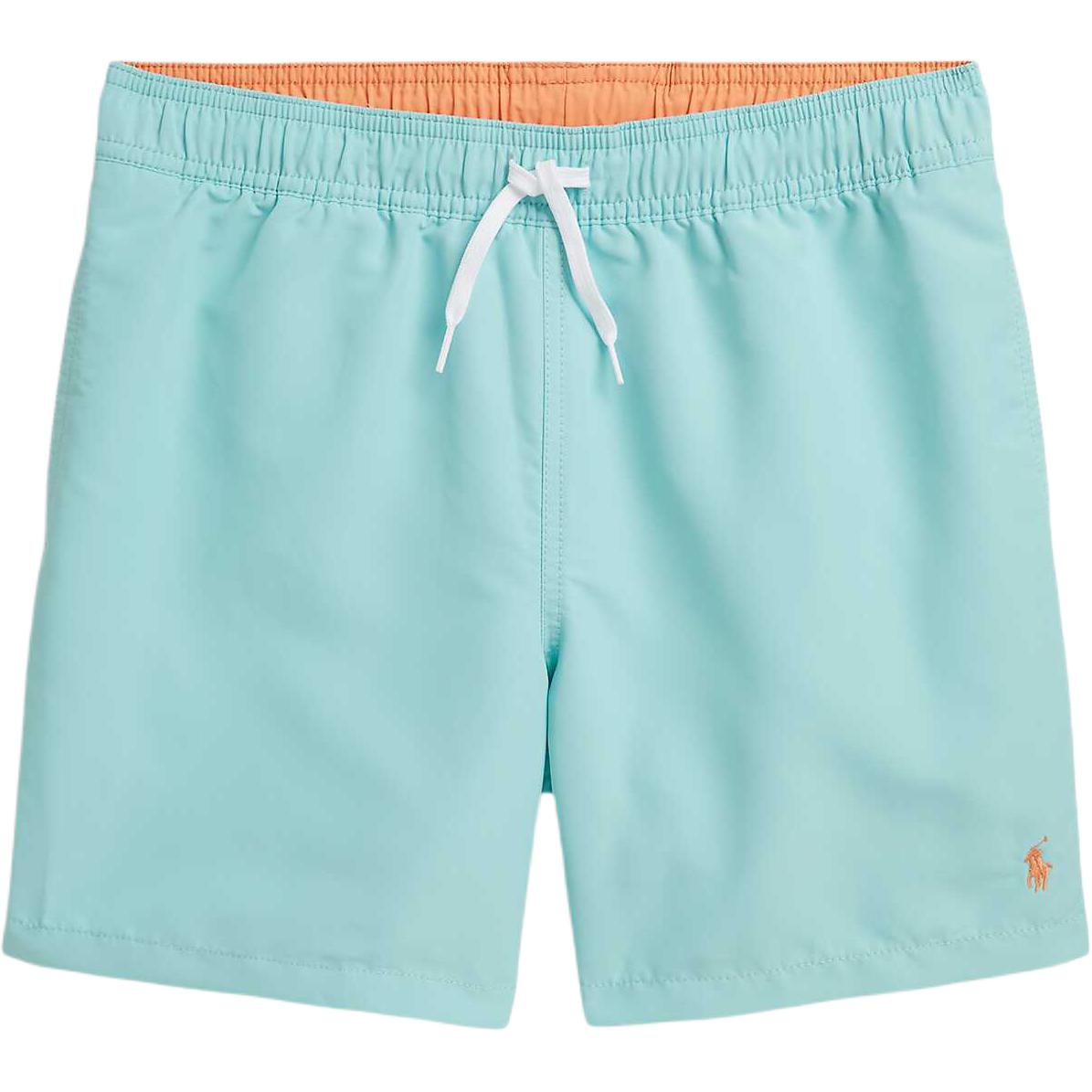 

Polo Ralph Lauren Solid Color Pony Embroidered Lace-Up Side Seam Pocket Shorts Kids shorts CWPOSWMYCX20127-440 L