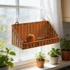 Étagère de rangement avec crochets Panier mural Grand design ventilé Panier compact pour cuisine salle de bain
