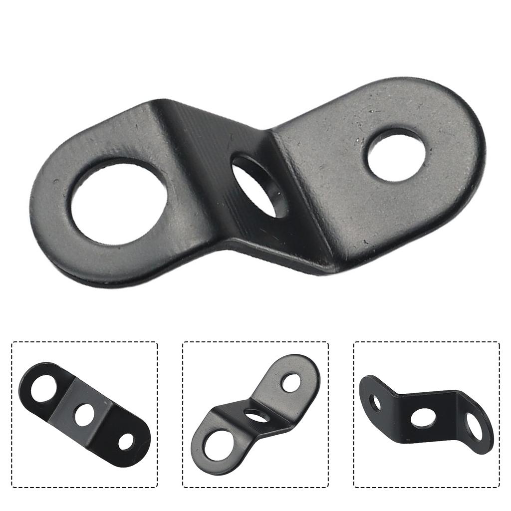 Direct Replacement Support Bracket Mounting Brackets Replacement Tank Oil Cup 1 PCS Black Cylinder Fluid Reservoir