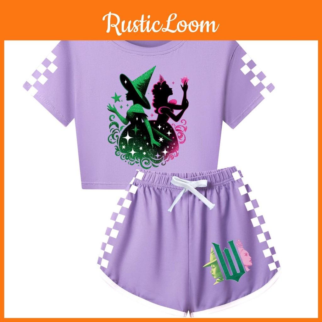 Toddler Wicked Children Cotton Pajama Set With Soft Material For Home Sleep And