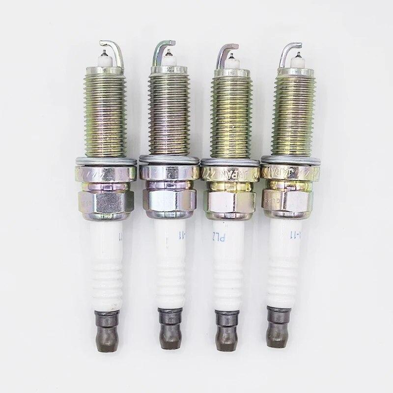 4/20/40pcs PLZKAR6A-11 5118 Iridium Spark Plugs For Nissan X-Trail March Qashqai NV200 Tiida Micra OEM 22401-CK81B PLZKAR6A11