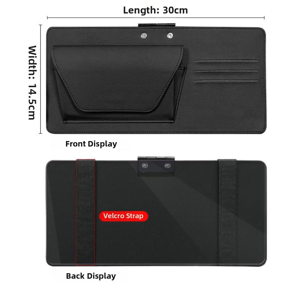 Glare Blocker Polarized Sun Visor For Daytime Driving Polarized Sun Visor Adjustable Clip And Strap Enhanced Sun Protection