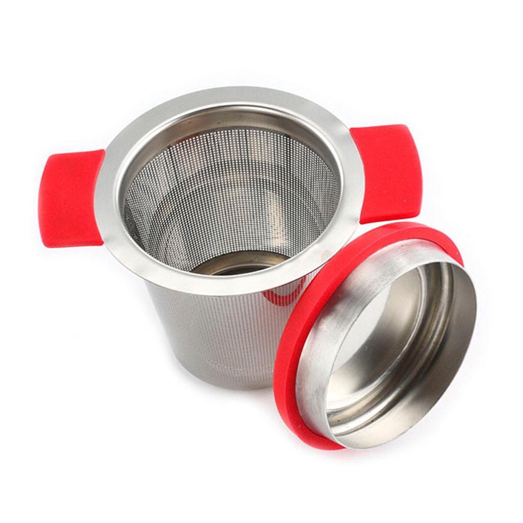 Kitchen Utensils Tea Strainer with Lid