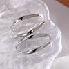 925 Sterling copper Irregular Earrings Classic And Fashionable trendy Earrings Suitable For Women To Wear Zircon