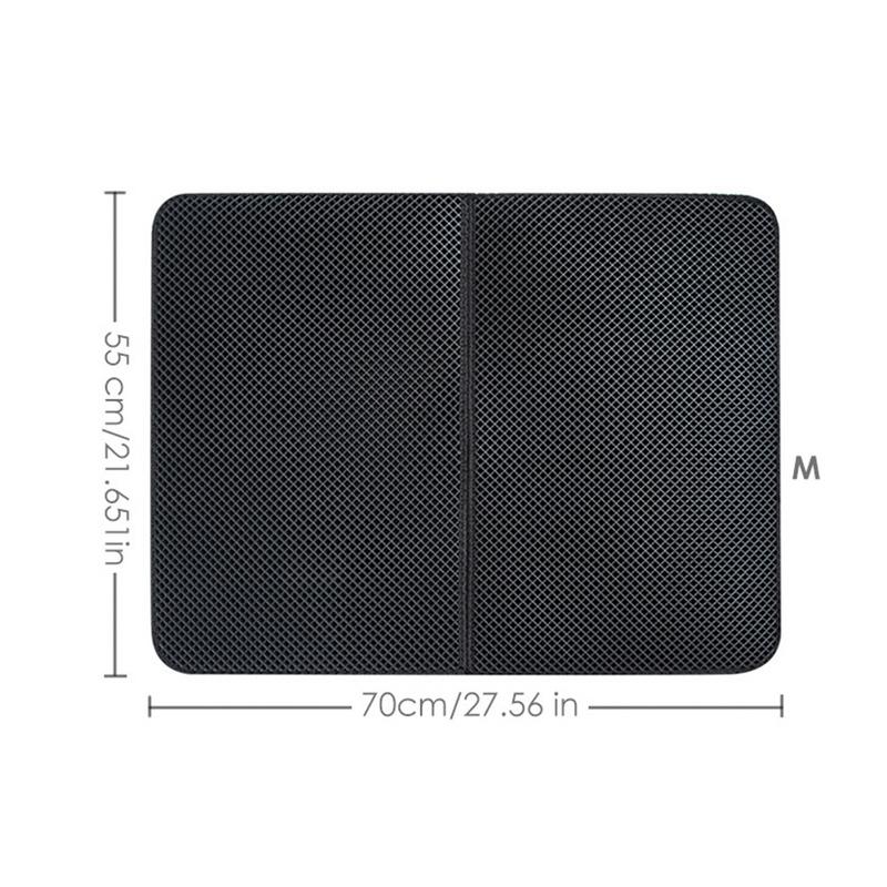 Cat Litter Mat EVA Double-Layer Cat Mat Litter Trapper Mats With Waterproof Bottom Layer Non-slip Pet Litter Cat Bed Mat
