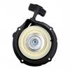 ATV Recoil Pull Starter Assembly 5UH-15710-00-00 for 350 2004-2006 Restoring Manual Starting Function, with Round Housing and Perimeter Mounting