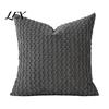 Unique Texture Cushion Cover Solid Color Bubble Pillow Cover, Soft Breathable Throw Case, Modern Minimalist Home Bedroom Pillowcase Decor, Farmhouse