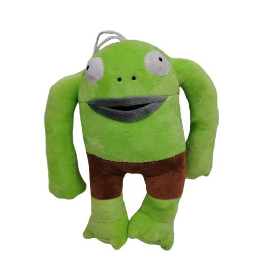 Smiling Friends Herr. Frosch Plüschtier Weiche PP-Baumwolle Gefüllte Puppe mit Sicherer Naht Niedliches Sammlerstück Geschenk für Fans