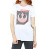 STAR WARS Womens/Ladies The Last Jedi Light Side Cotton Boyfriend T-Shirt