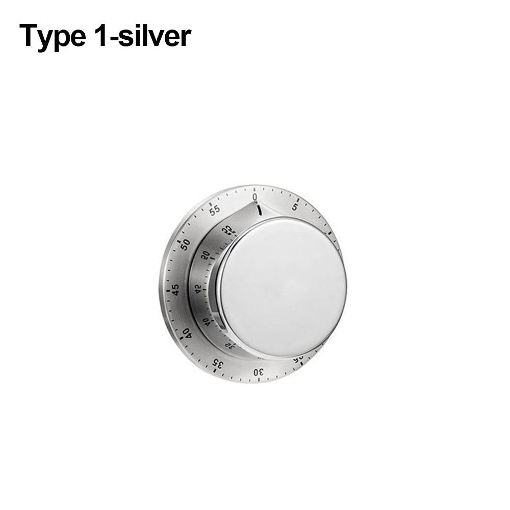 60-Minute Countdown Magnetic Kitchen Timer Manual Operation Countdown Clock  Baking Reminder