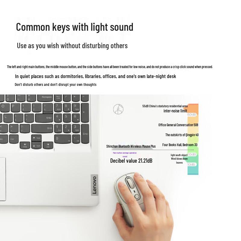 Lenovo Xiaoxin Bluetooth Mouse Plus