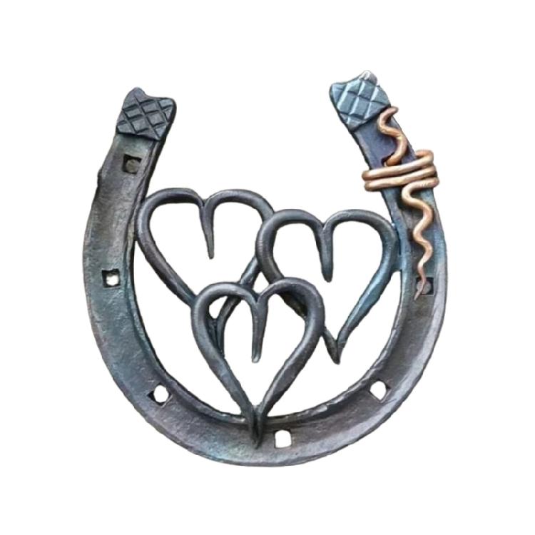 Creative Statue Heart Horseshoe Wedding Gift Sympathy Gift Housewarming Gift