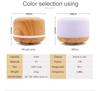 Exquisite Wood Grain Aroma Diffuser & Humidifier with Essential Oil Functionality