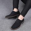 Men Oxfords Suede Leather Dress Shoes Men Casual Shoes Sneakers Luxury Brand  Loafers Men Classic Flats derby shoes